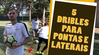 5 DRIBLES PARA PONTAS E LATERAIS  FUTEBOL  PROFISSÃƒO JOGADOR  CARLOS BERTOLDI  TICÃƒO [upl. by Nahtanoy]