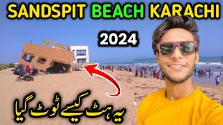 Sandspit Beach Karachi 2024 rajabbutt94 DuckyBhai [upl. by Dahs]