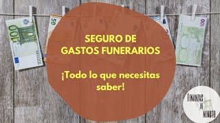 SEGURO DE GASTOS FUNERARIOS ¡Todo lo que necesitas saber [upl. by Chuipek972]