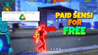 TRY This Insane PAID Sensi For FREE 🔥 [upl. by Fawnia452]