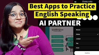 AI English Speaking App  2 Apps that talks to you in English [upl. by Jessey]