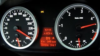 BMW 535d E60 Acceleration 0100  0200  0250 Stage 2 [upl. by Arber]