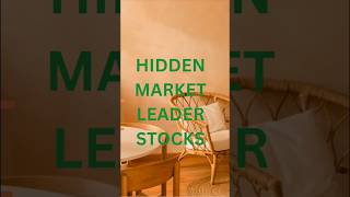 HIDDEN MARKET LEADER STOCKSBEST MARKET LEADER STOCKS  sharemarket stockmarket [upl. by Roxy283]