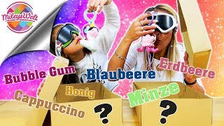 MYSTERY BOX SWITCH UP 🎁😎BLIND EXTREM DÜFTE ERRATEN Challenge  Mileys Welt [upl. by Eerdna]