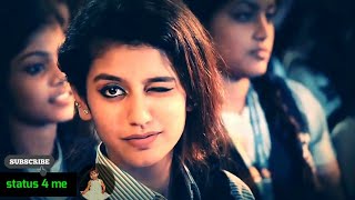 tumhe dekhe meri aankhe whatsapp status status4me priya prakash priya prakash varrier [upl. by Olnee]