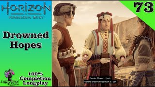 Horizon Forbidden West Drowned Hopes Ep 73 [upl. by Biel]