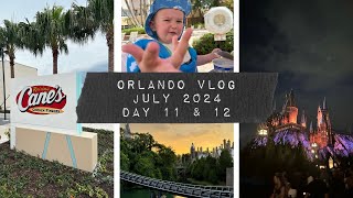 ORLANDO  ISLANDS OF ADVENTURE TRYING RAISING CANES HOGWARTS ALWAYS  FLORIDA VLOG JULY 2024 [upl. by Einnek634]