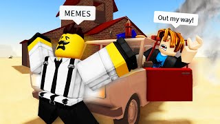 ROBLOX A Dusty Trip Funny Moments MEMES 🚗 [upl. by Oruam583]