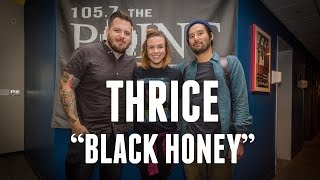 Thrice  Black Honey  unplugged acoustic LIVE on 1057 The Point [upl. by Irrehc702]