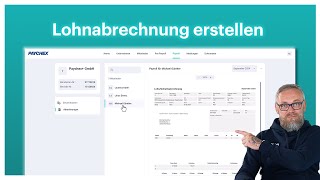 Lohnabrechnung erstellen Paychex Plus Tutorial [upl. by Skyler545]