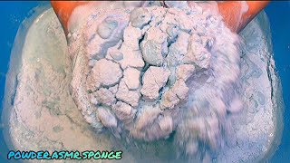 Very thick paste and lots of powder ☁️Asmr squeezing sponge Make paste [upl. by Eicnan584]