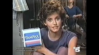 Spot  TAMPAX con Courteney Cox  1986 [upl. by Norad]