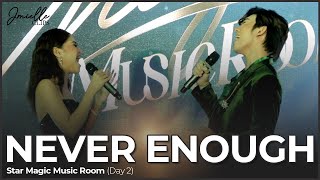 Never Enough Day 2  JM and Marielle Star Magic Music Room [upl. by Hodges]