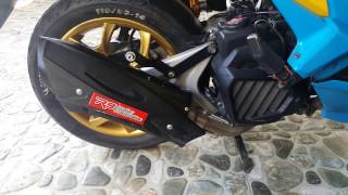 Review knalpot r9 misano honda vario [upl. by Nida]