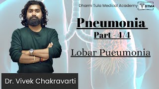 Pneumonia  Lobar Pneumonia In Hindi  Part 44  Lungs Disease  Respiratory System  pneumonia [upl. by Erimahs833]