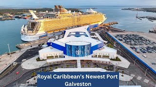 Ultimate Walkthrough of Royal Caribbean’s Galveston Cruise Ship Terminal Port [upl. by Erlina]