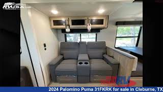 Magnificent 2024 Palomino Puma Travel Trailer RV For Sale in Cleburne TX  RVUSAcom [upl. by Eseeryt]