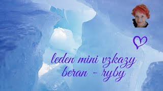 MINI VZKAZY NA LEDEN BERAN  RYBY NA YOUTUBE 2012024 V 930 [upl. by Frager445]