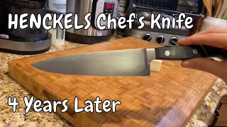 4 Years Later  Heres My HENCKELS Knife Review [upl. by Carlynn]