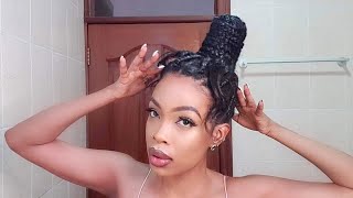 UKO WAFUNGA MENSHI ZISANZWE INSOKOZO IGEZWEHO 2020 box braids hairstyle 2020 [upl. by Hayimas]