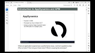 Overview of AppDynamics [upl. by Analiese]