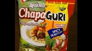 The Ramen Rater Chapaguri How To Combine Nongshim Neoguri Udon amp Chapagetti Noodles [upl. by Asselem]