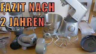 Kenwood Chef Elite Küchenmaschine KVC5320S Test  Fazit nach 2 Jahren [upl. by Asante]