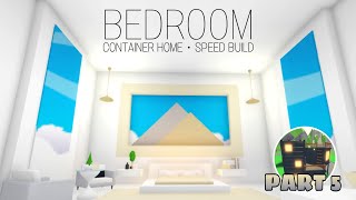 Adopt me CONTAINER HOUSE Speed Build ✨ Minimalistic  PART 5 [upl. by Peppard]