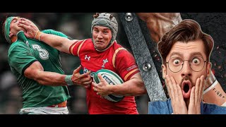 BRUTAL HandOffs from Jonathan Davies in Rugby [upl. by Etteyafal839]