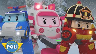 Learn about Safety Tips with POLI AMBER and ROY  Robocar POLI Safety Special  Robocar POLI TV [upl. by Yelknirb217]