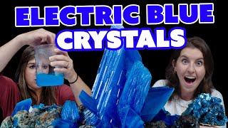 All About Chalcanthite  Unboxing amp Growing ELECTRIC BLUE Gems [upl. by Treat430]