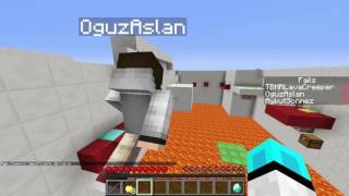 Minecraft Parkur Haritası  Sprint Lava Parkour [upl. by Salahi]