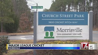 Morrisville Cricket park expansions hope to put town on map to host mens 2024 World Cup [upl. by Tobie]