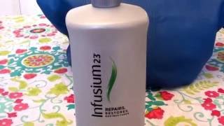 Infusium 23 Repair amp Renew Leave In Treatment REVIEW [upl. by Ardnac]