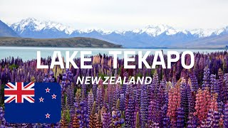 LAKE TEKAPO NEW ZEALAND JEWEL OF THE SOUTH ISLAND  Travel Guide And Best Things To Do laketekapo [upl. by Ramin129]