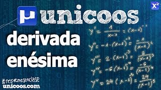 Derivada enésima de una función BACHILLERATO unicoos [upl. by Kovacev]