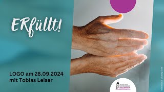 ERfüllt Lobpreisgottesdienst am Sa 28 September 2024 [upl. by Georgi626]