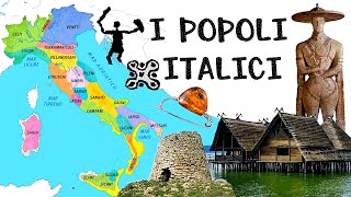 📚🏺 I POPOLI ITALICI  Italia Antica Camuni Celti Terramaricoli Villanoviani Sardi STORIA [upl. by Allayne]