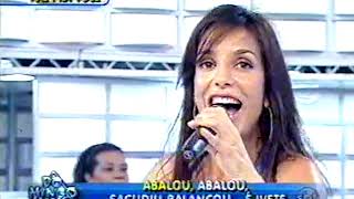 Ivete Sangalo • Chorando Se Foi Domingo Legal 041205 [upl. by Lemra]