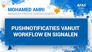 AFAS Open 2020  Pushnotificaties vanuit workflow en signalen [upl. by Anitsud185]