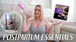 my postpartum must haves what I ACTUALLY used to recover [upl. by Gypsie]