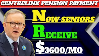 Good News Seniors You will Receive An Additional 3600 this month Announced By Centrelink Australia [upl. by Nerb]