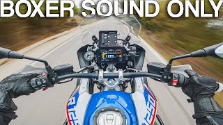 BMW R 1250 GS doing what it does best RAW Onboard [upl. by Eittod]