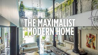 House Tour The Maximalist Modern Home [upl. by Ramedlab]