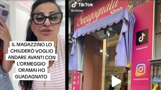 RITA DE CRESCENZO CHIUDE IL SUO NEGOZIO FISICO quotOrmai ho guadagnatoquot [upl. by Conney]