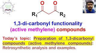 Preparation of 13dicarbonyl compounds Active methylene compounds EAA DEM malononitrile etc [upl. by Hola705]