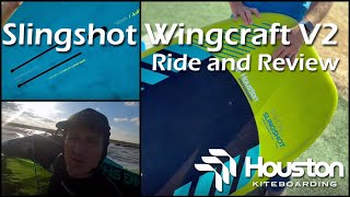 Slingshot Wingcraft V2 Wingboard Ride and Review [upl. by Bodrogi564]