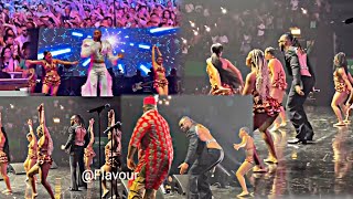 Flavour made history again as he shutdown 70k capacity Wembley OVO Arena London live last night [upl. by Ahsiret]