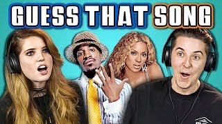 COLLEGE KIDS GUESS THAT SONG CHALLENGE 2000s Songs ft ECHOSMITH REACT [upl. by Anerehs]