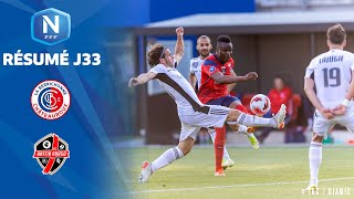 J33 La Berrichonne de Châteauroux – Bastia Borgo 00 le résumé  National FFF 20212022 [upl. by Enomar]